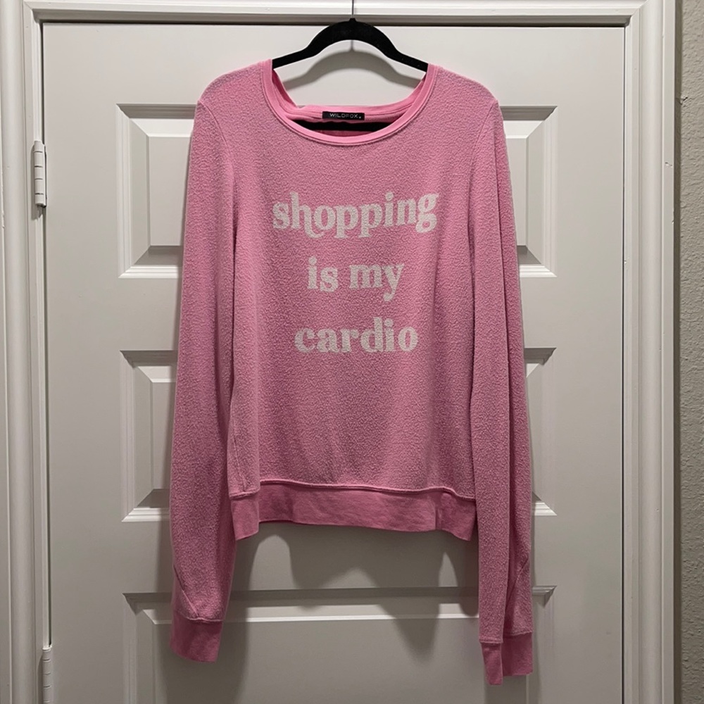 Wildfox “Shopping is my Cardio”